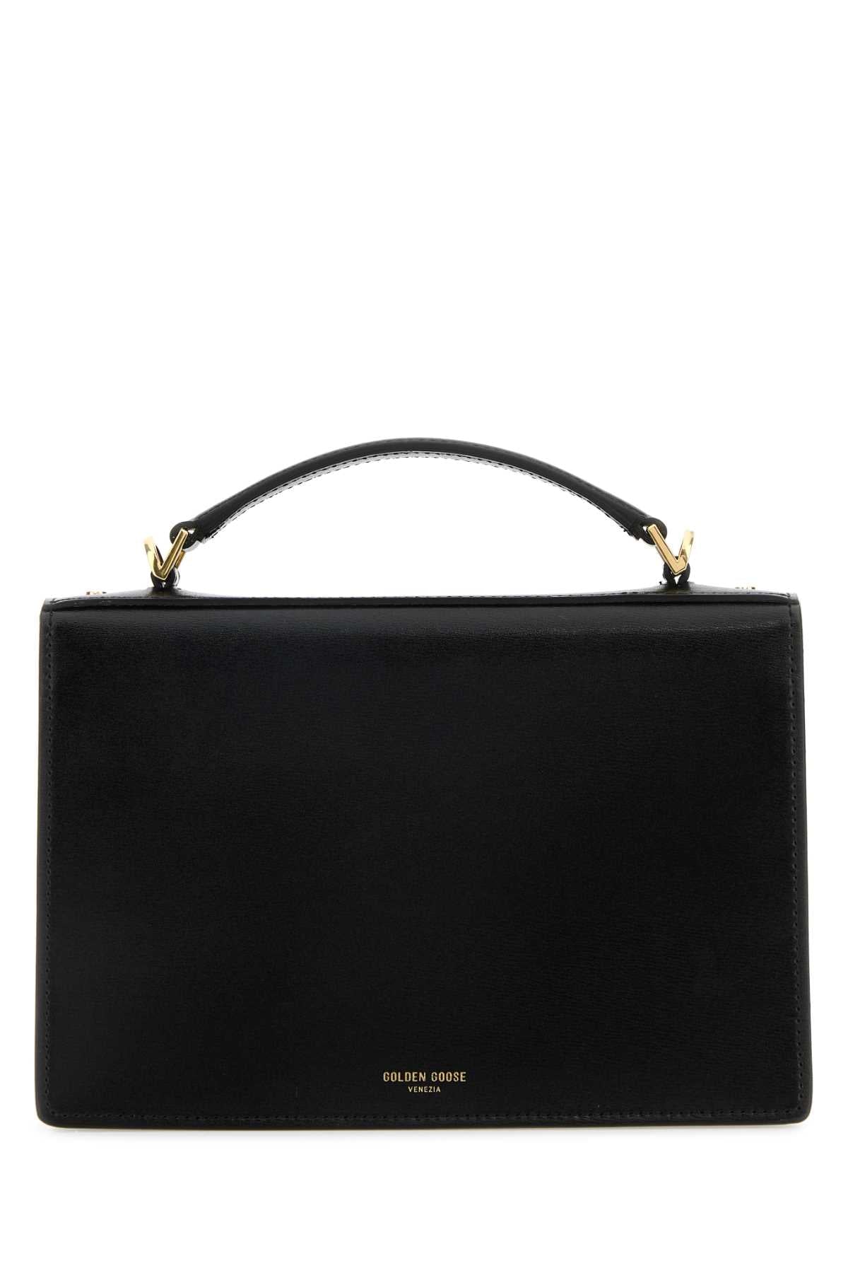 Golden Goose Deluxe Brand Women Black Leather Venezia Handbag GOLDEN GOOSE
