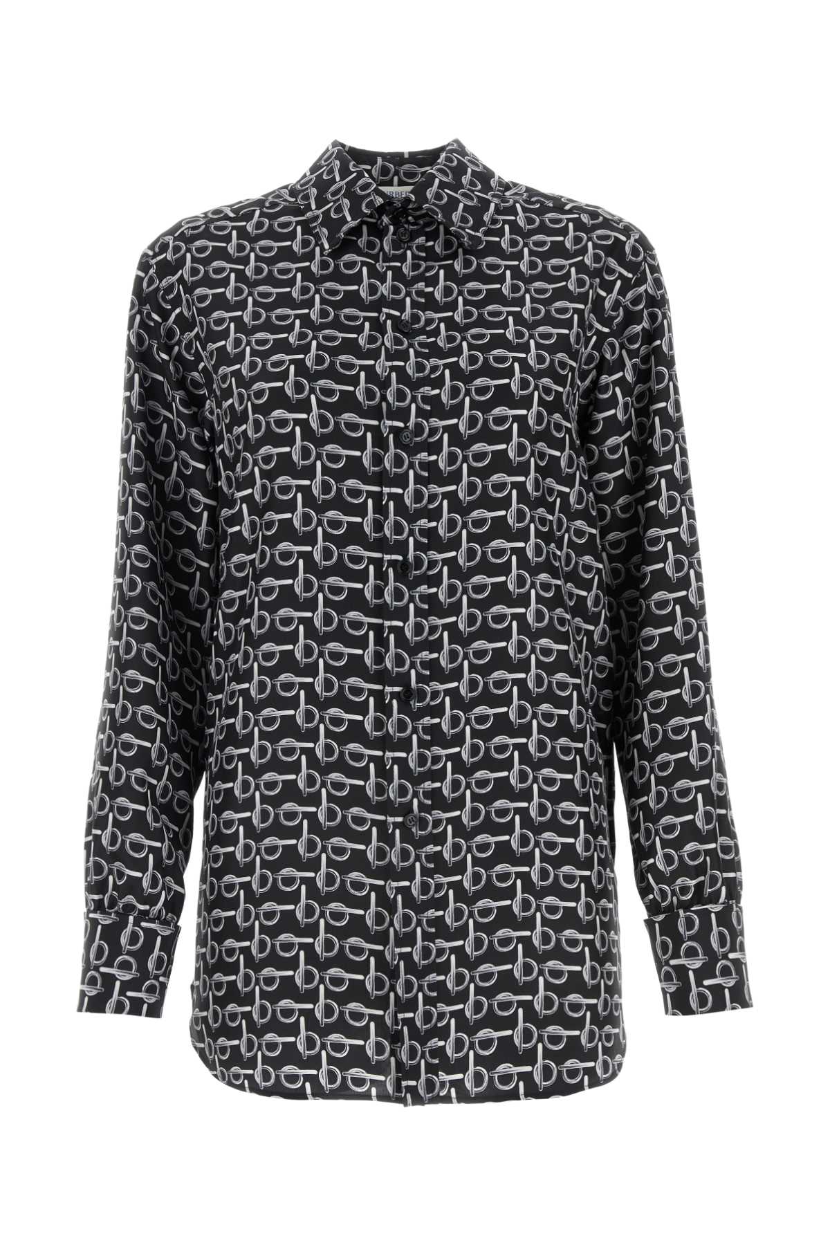 Burberry Women Printed Silk Shirt BURBERRY