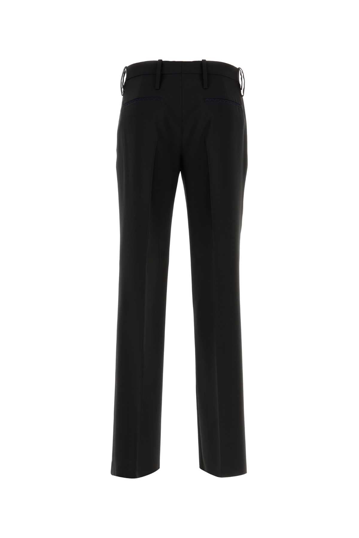 Burberry Men Black Wool Pant BURBERRY