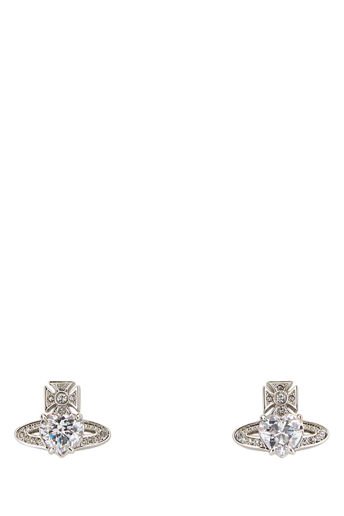 Vivienne Westwood Women Silver Metal Ariella Earrings VIVIENNE WESTWOOD