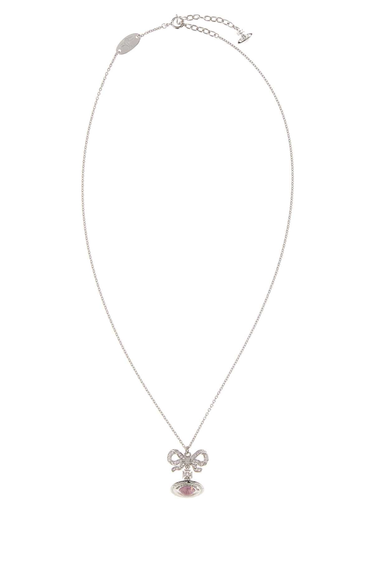 Vivienne Westwood Women Silver Metal Octavie Necklace VIVIENNE WESTWOOD
