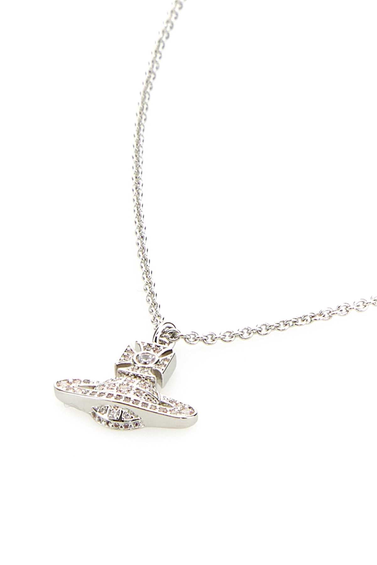 Vivienne Westwood Women Silver Metal Carmela Necklace VIVIENNE WESTWOOD