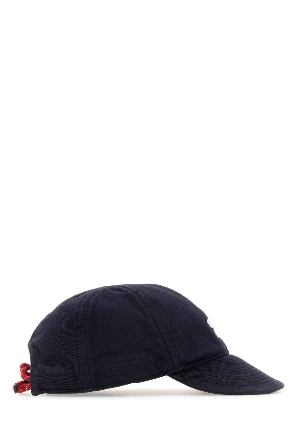 Miu Miu Women Blue Cotton Baseball Cap MIU MIU