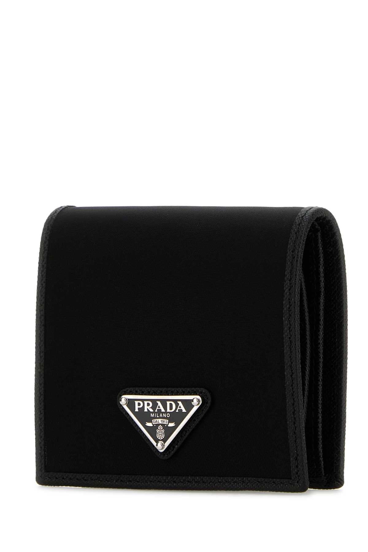 Prada Men Black Nylon Wallet PRADA