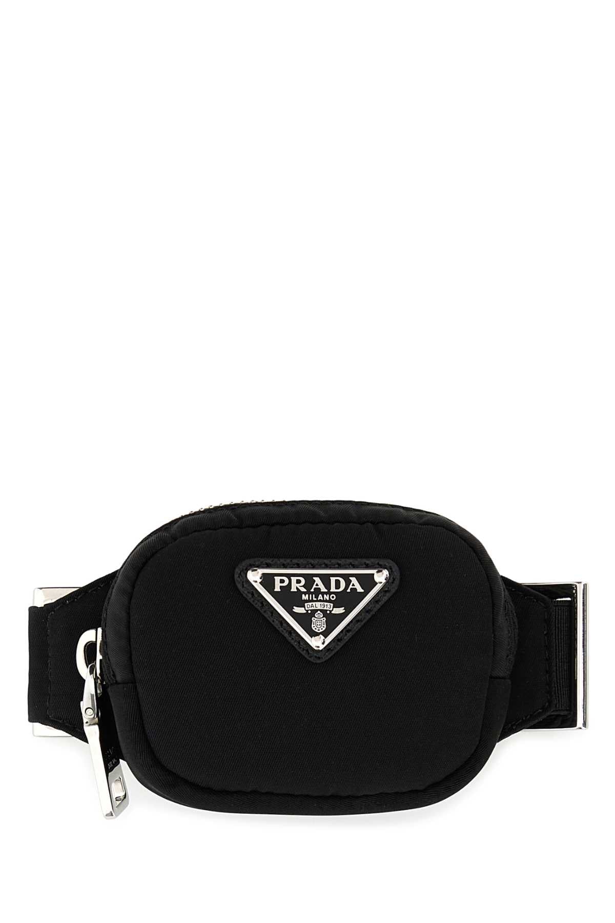 Prada Men Black Nylon Cuff PRADA