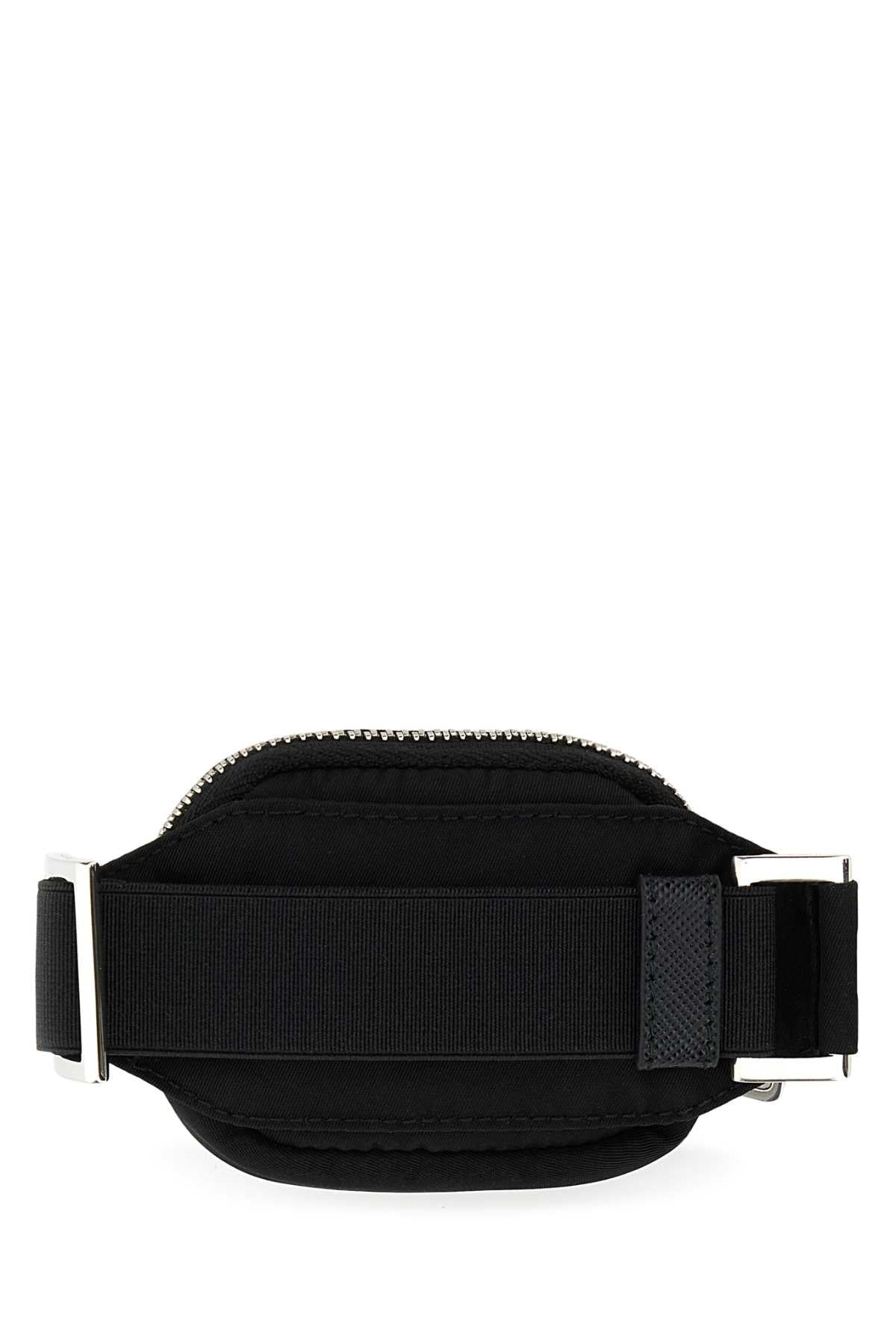Prada Men Black Nylon Cuff PRADA