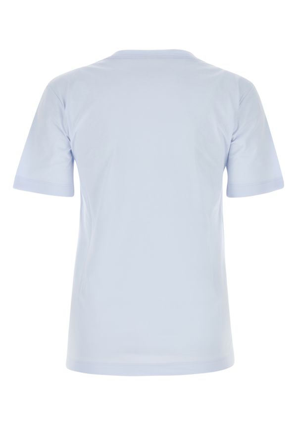 Marni Woman Powder Blue Cotton T-Shirt
