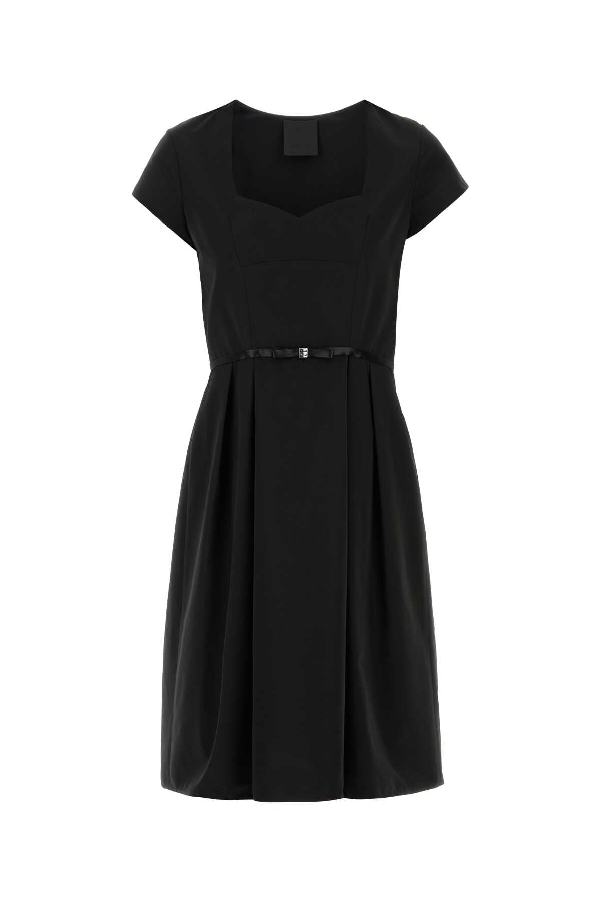 Givenchy Women Black Taffetas Mini Dress GIVENCHY