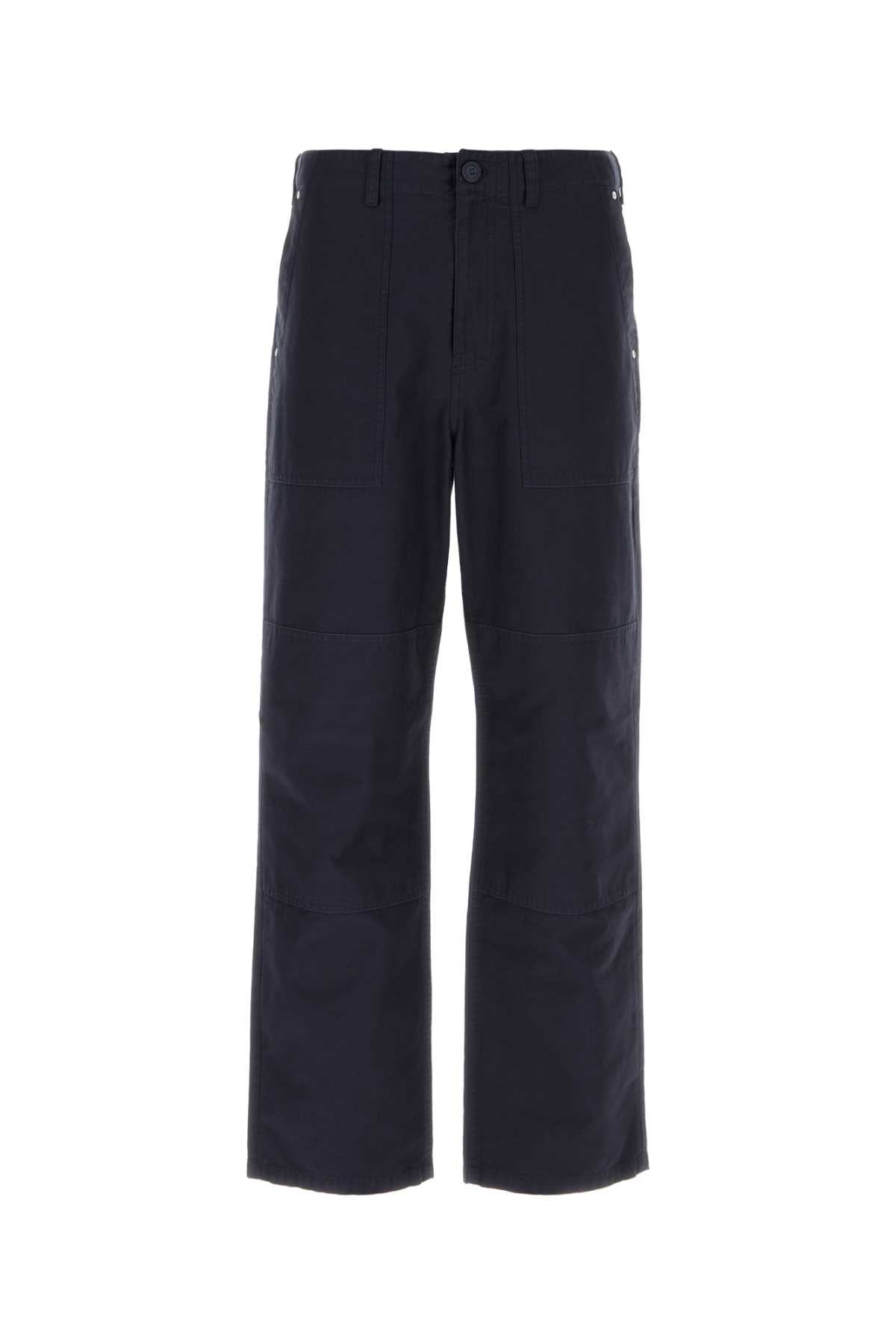 Givenchy Men Midnight Blue Cotton Pant GIVENCHY