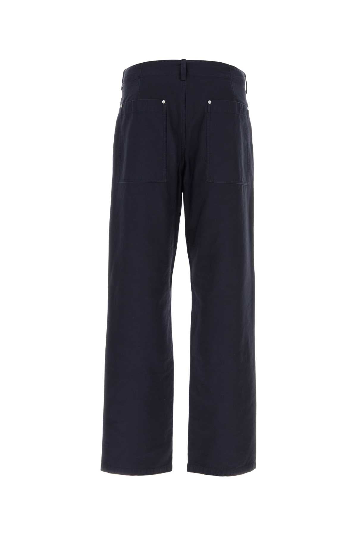 Givenchy Men Midnight Blue Cotton Pant GIVENCHY