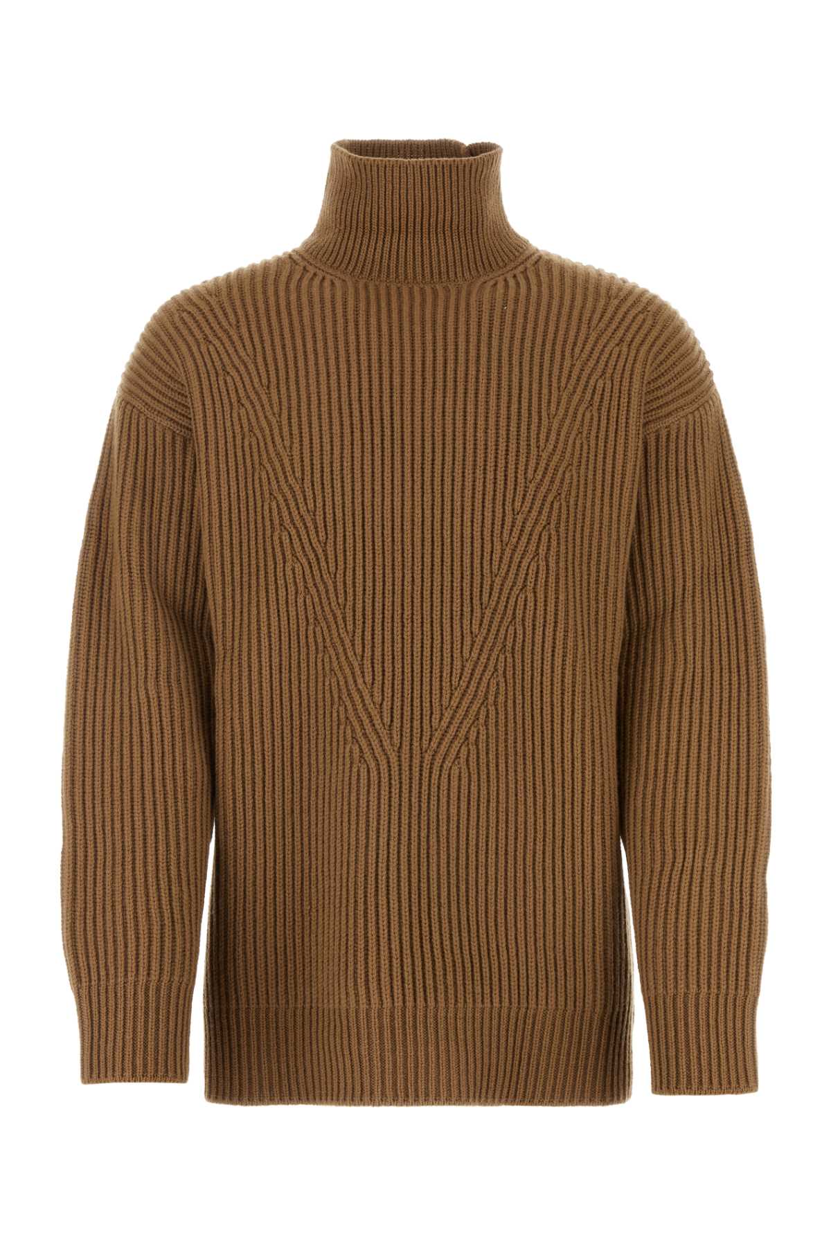 Jil Sander Men Biscuit Wool Sweater JIL SANDER
