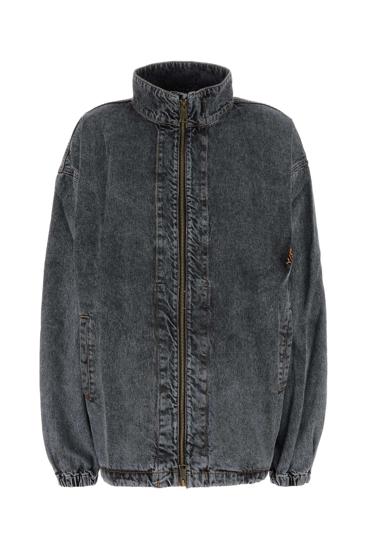 Y Project Women Black Denim Jacket Y PROJECT