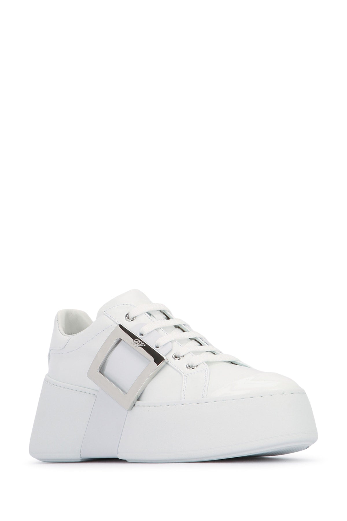 Roger Vivier Women Viv Skate High Abs Met Sneakers ROGER VIVIER