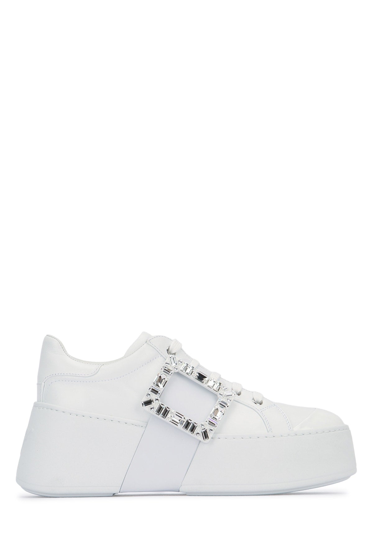 Roger Vivier Women Viv Skate High Strass Sneakers ROGER VIVIER