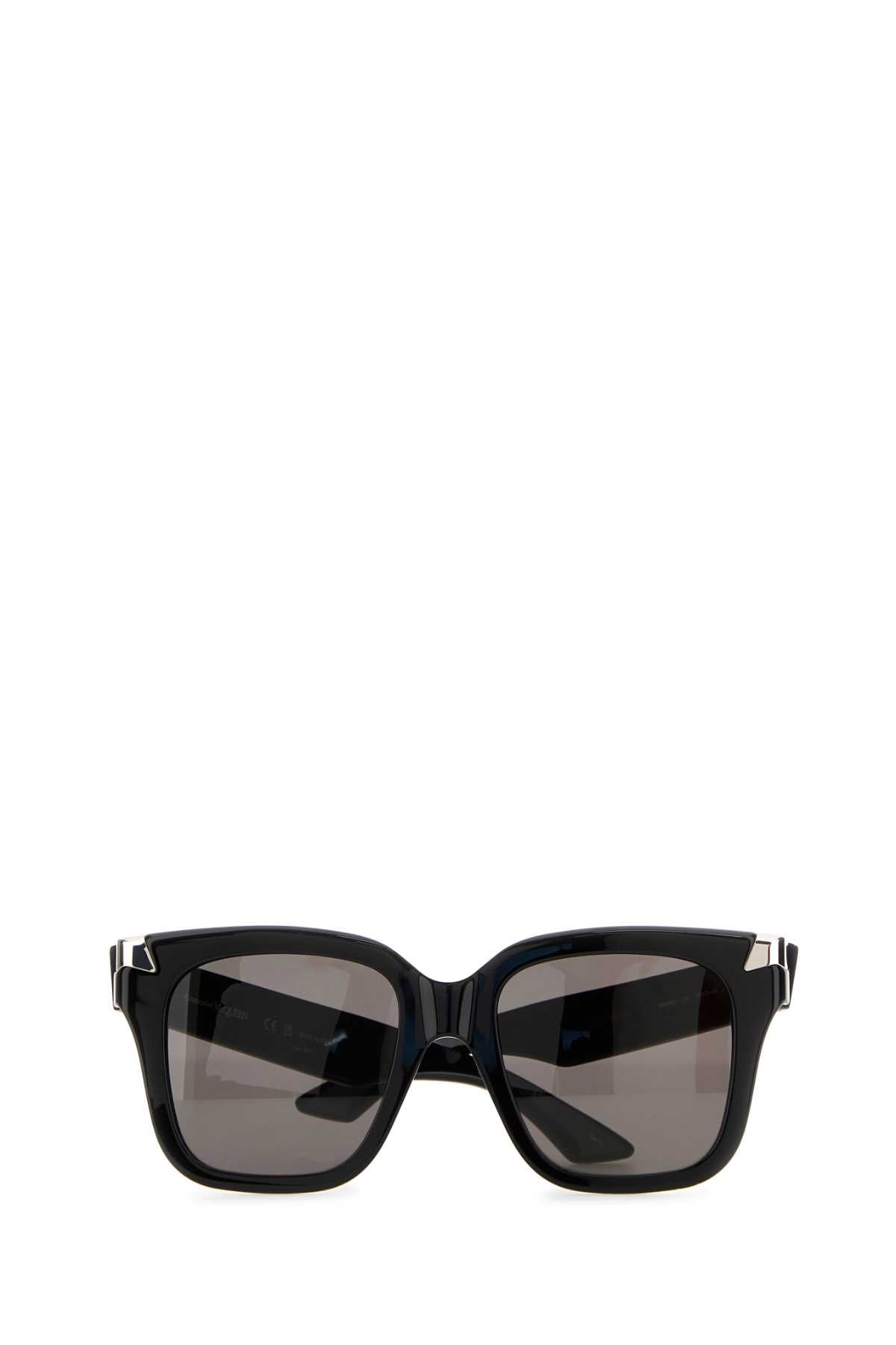 Alexander Mcqueen Women Black Acetate Punk Rivet Sunglasses ALEXANDER MCQUEEN