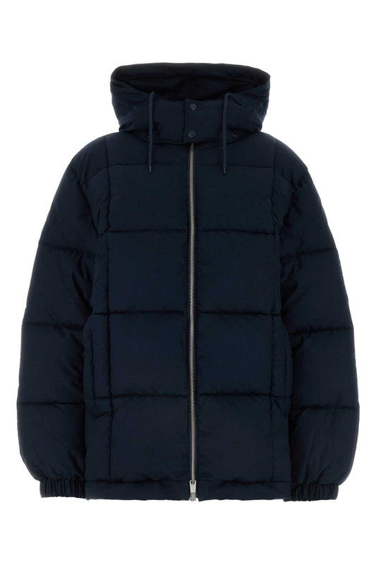 A.P.C. Women Navy Blue Cotton Kyle Padded Jacket A.P.C.