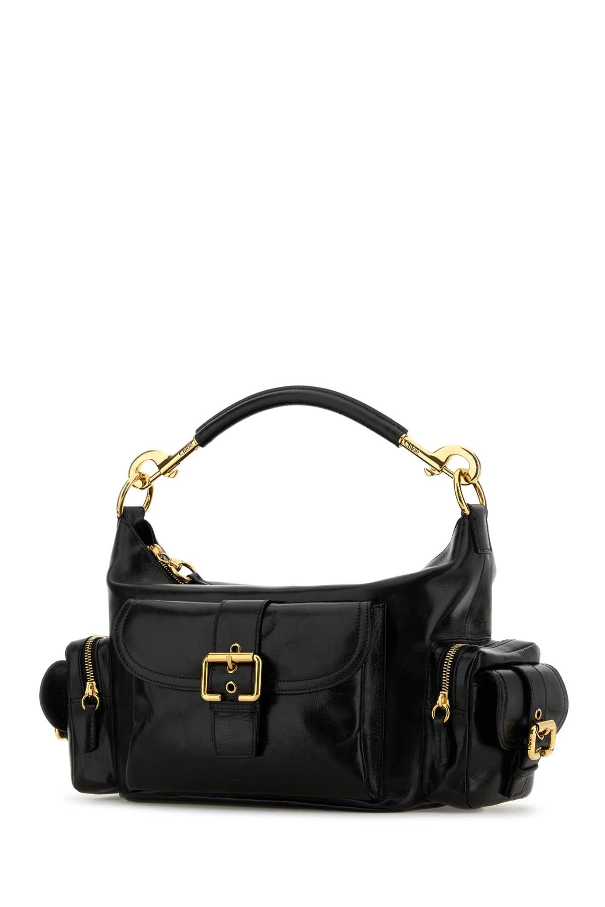 Chloe Women Black Leather Camera Bag Handbag CHLOE