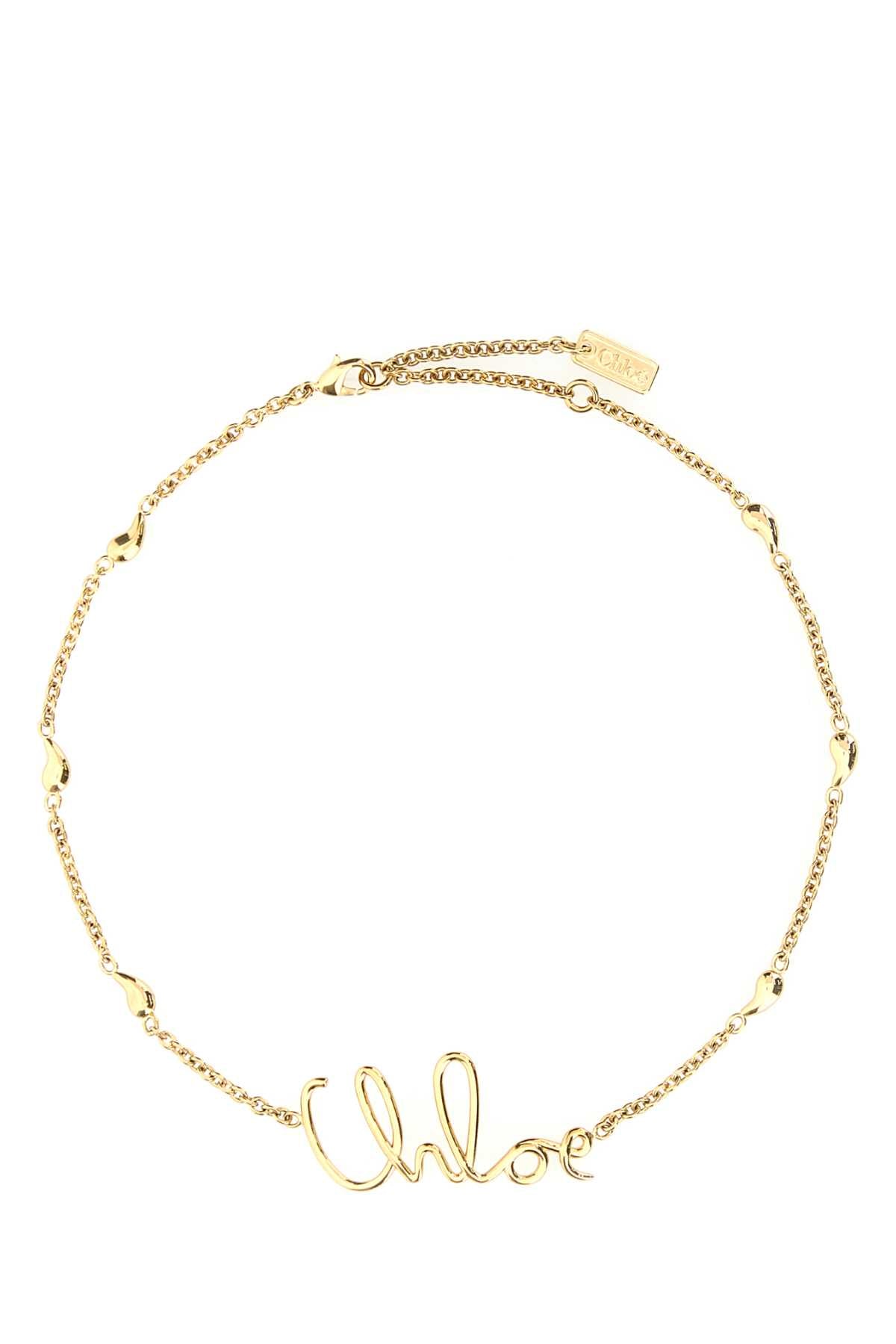Chloe Women Gold Metal Necklace CHLOE