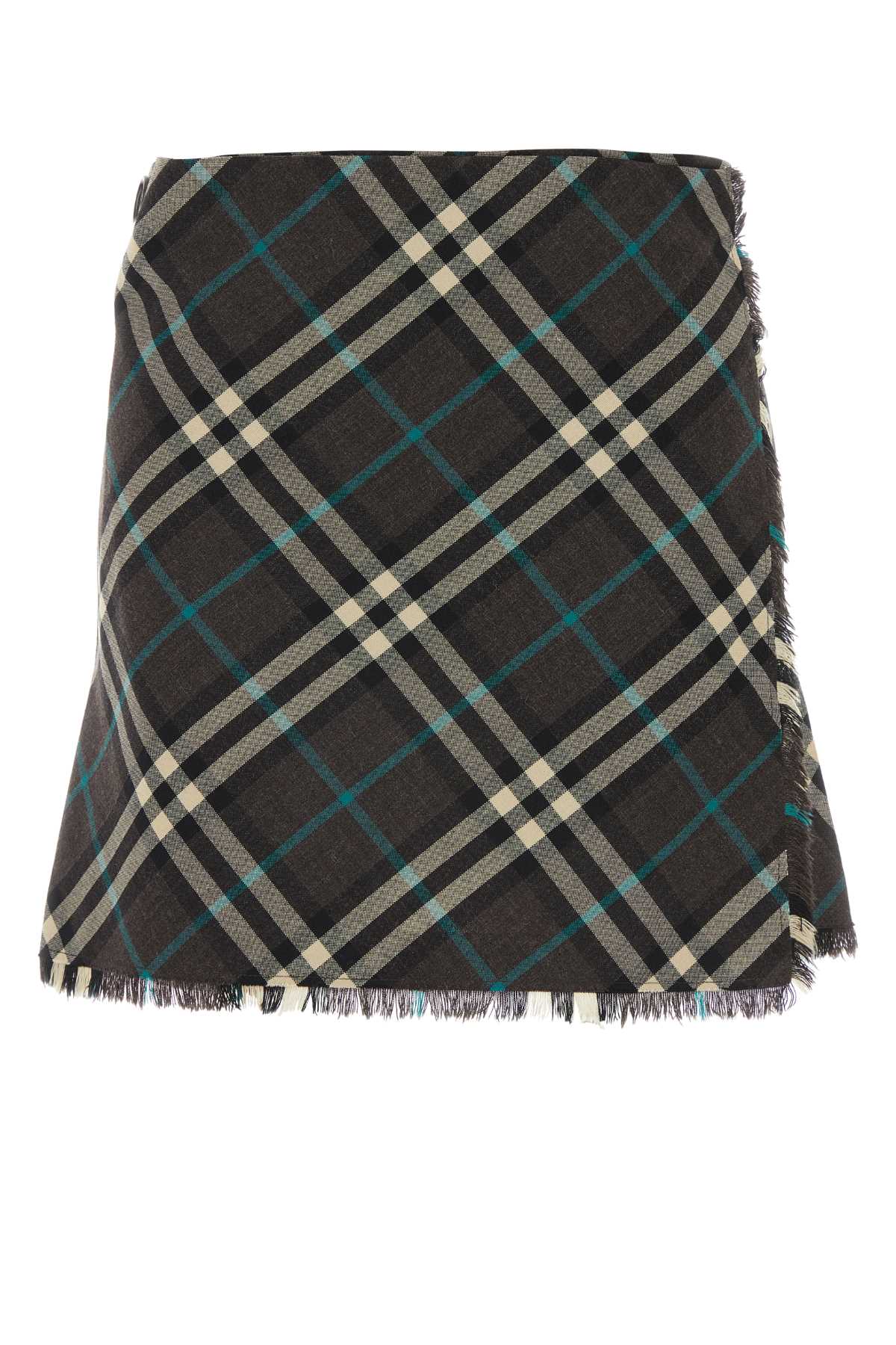 Burberry Women Embroidered Polyester Blend Mini Skirt BURBERRY