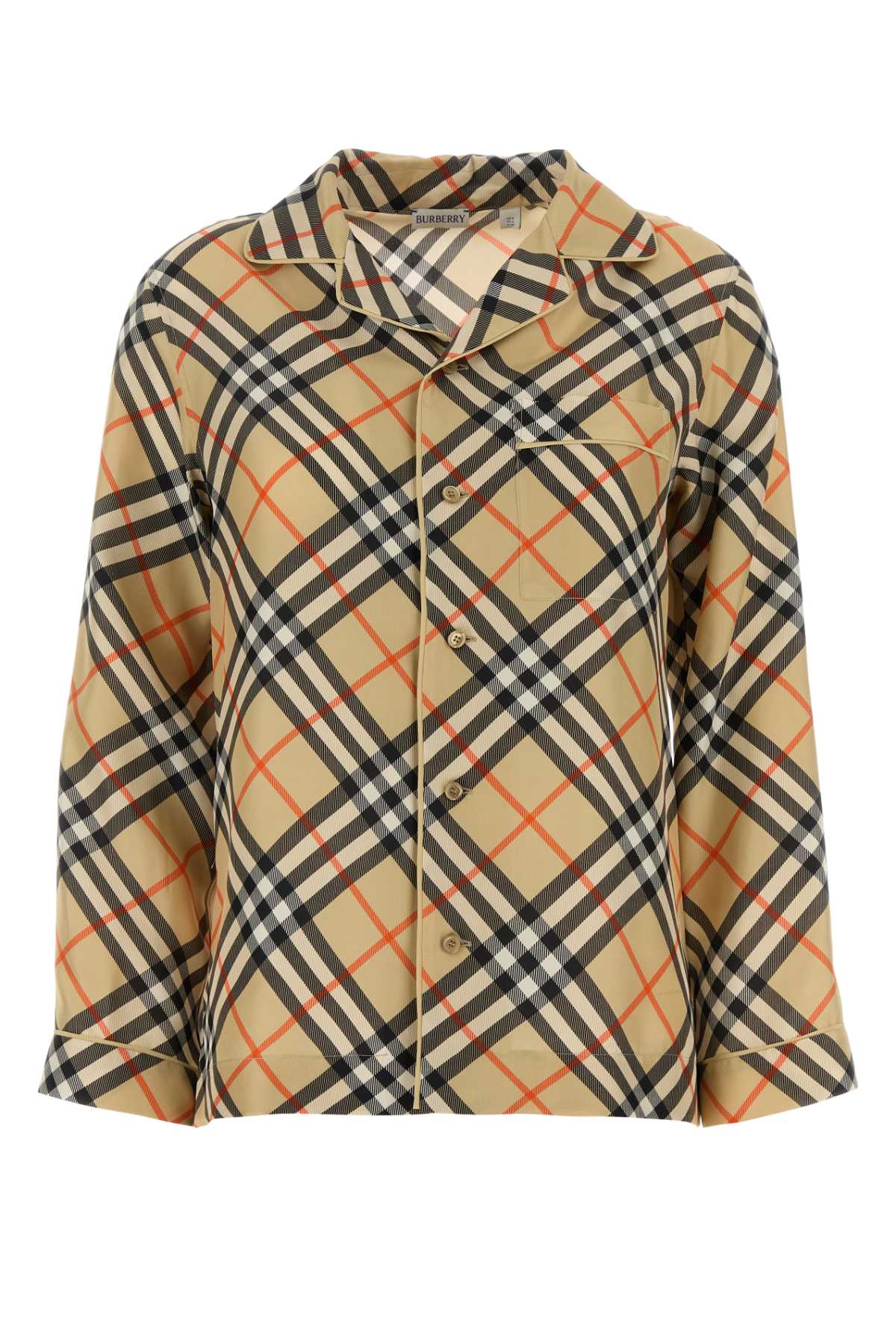 Burberry Women Embroidered Silk Shirt BURBERRY