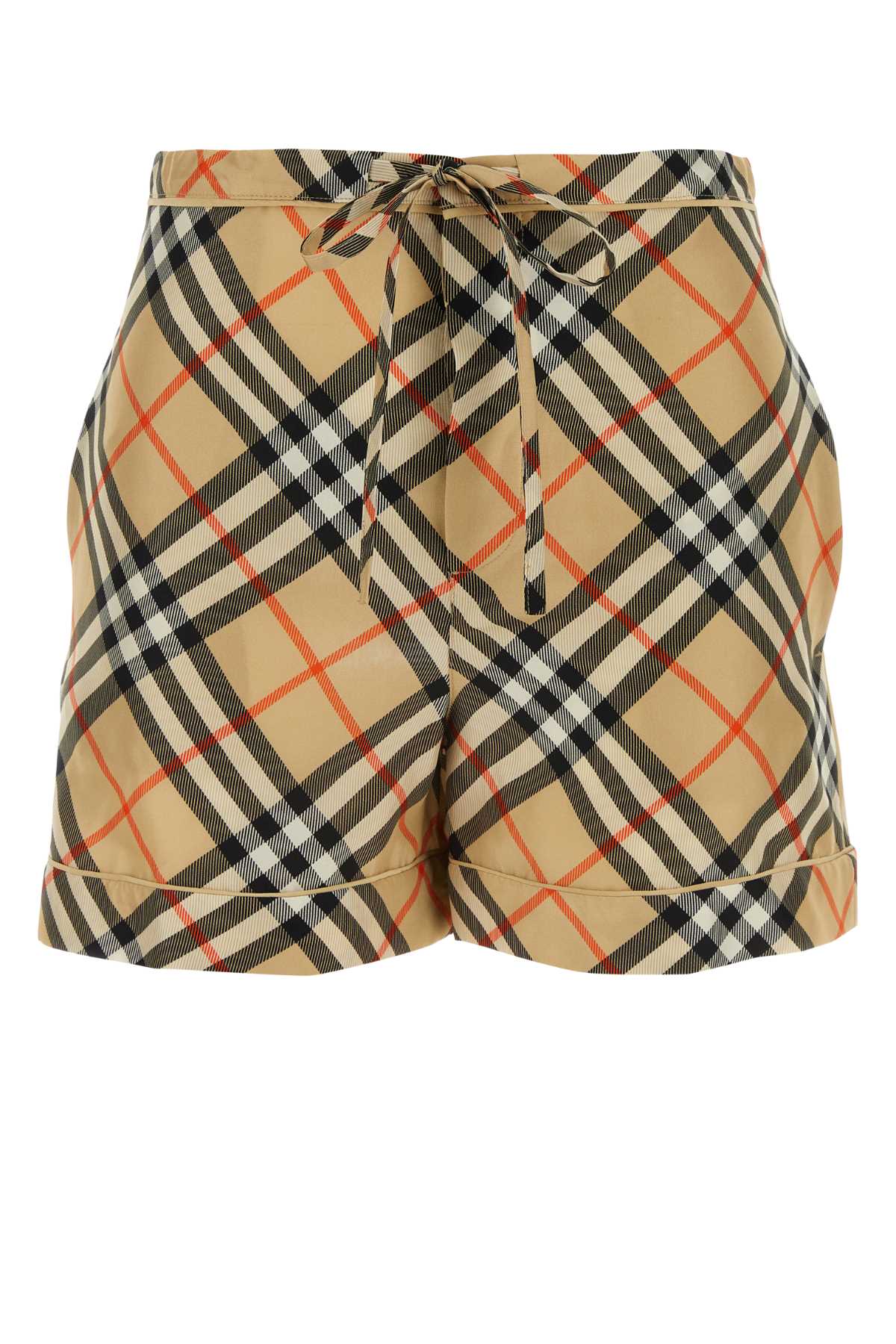 Burberry Women Printed Silk Shorts BURBERRY