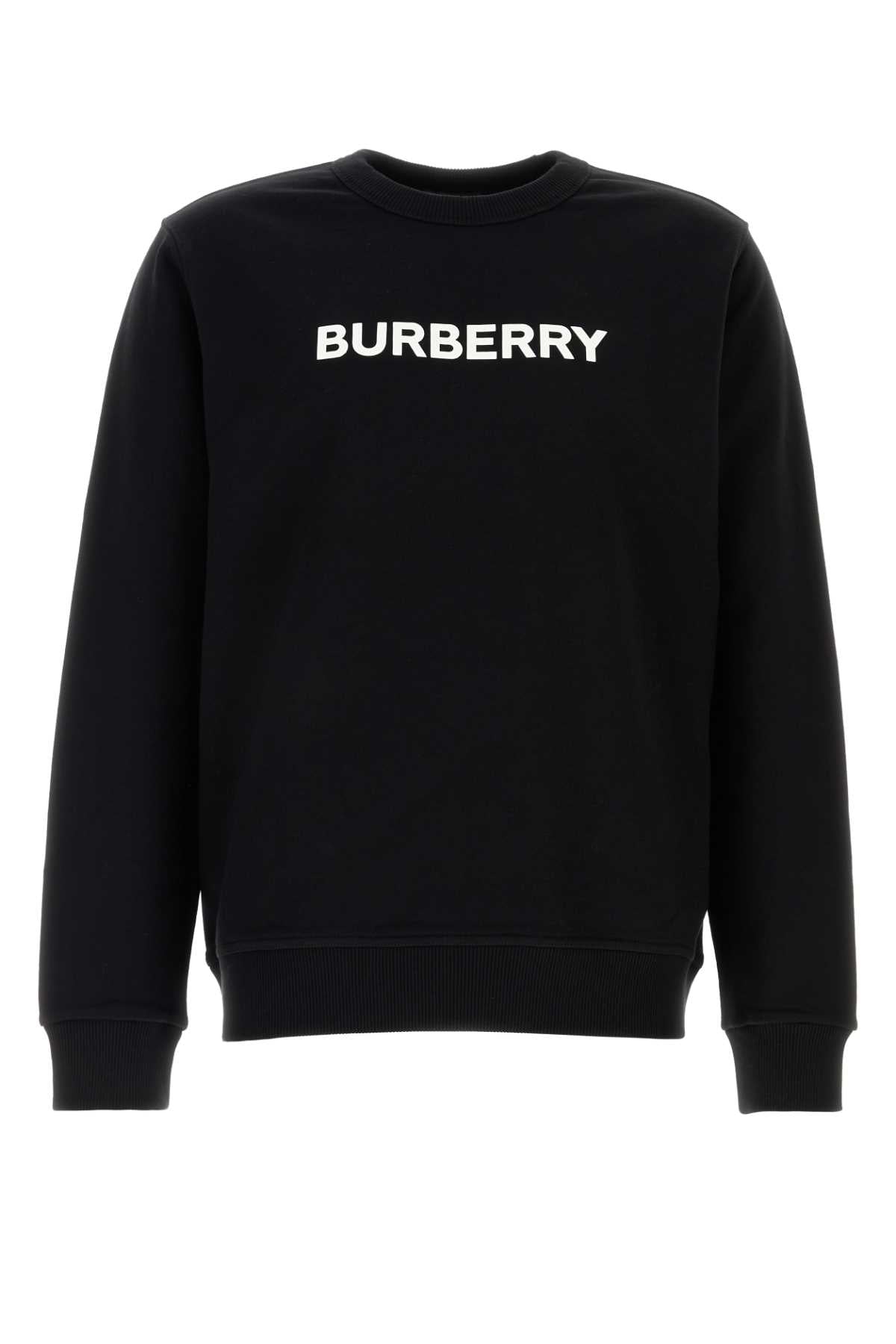 Burberry Men Black Cotton Sweatshirt BURBERRY