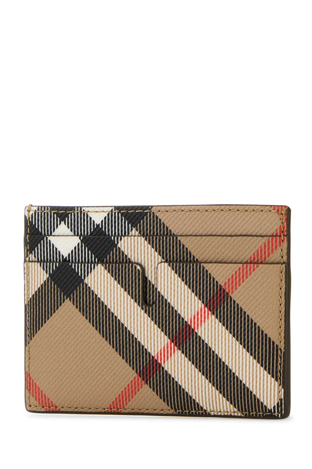 Burberry Men Printed Canvas Card Holder BURBERRY