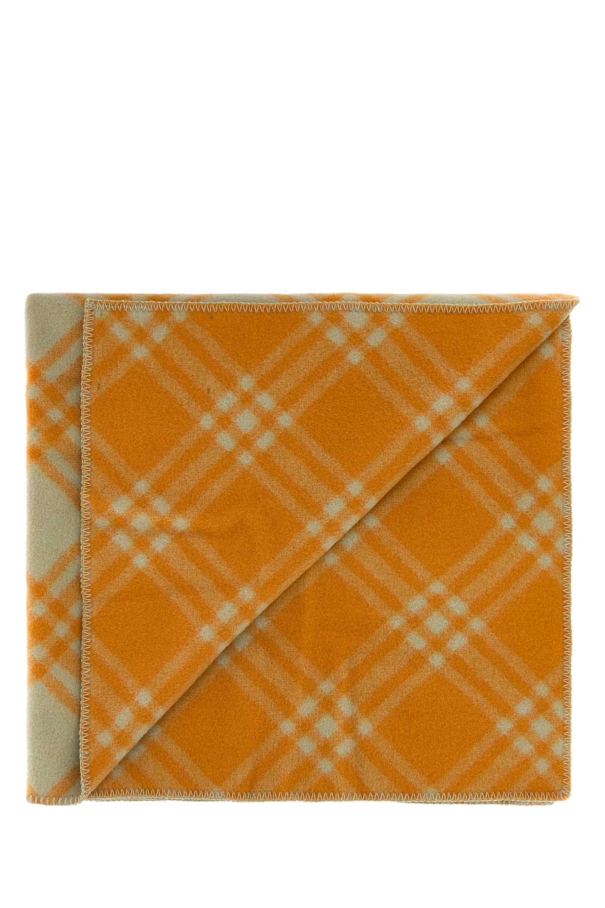 Burberry Women Embroidered Wool Blanket BURBERRY