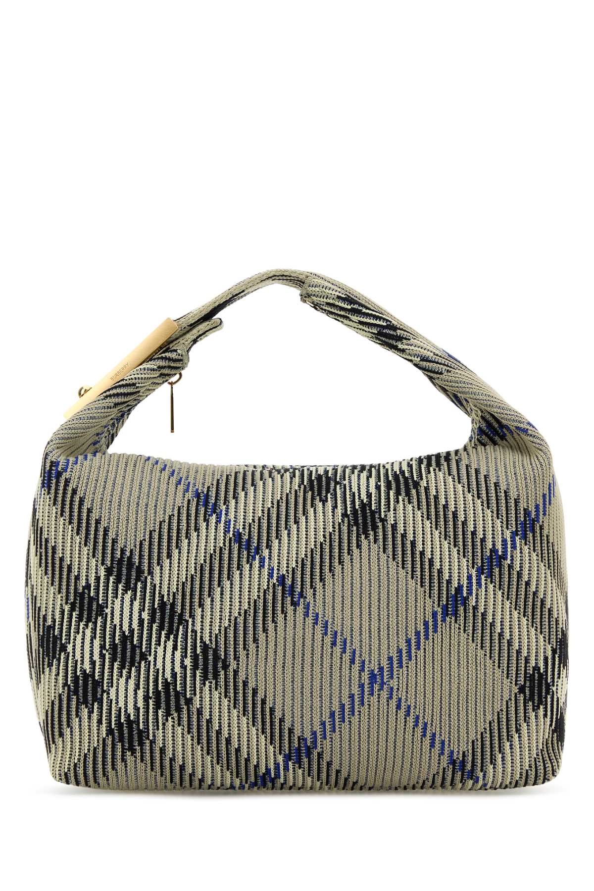 Burberry Women Embroidered Nylon Medium Peg Handbag BURBERRY