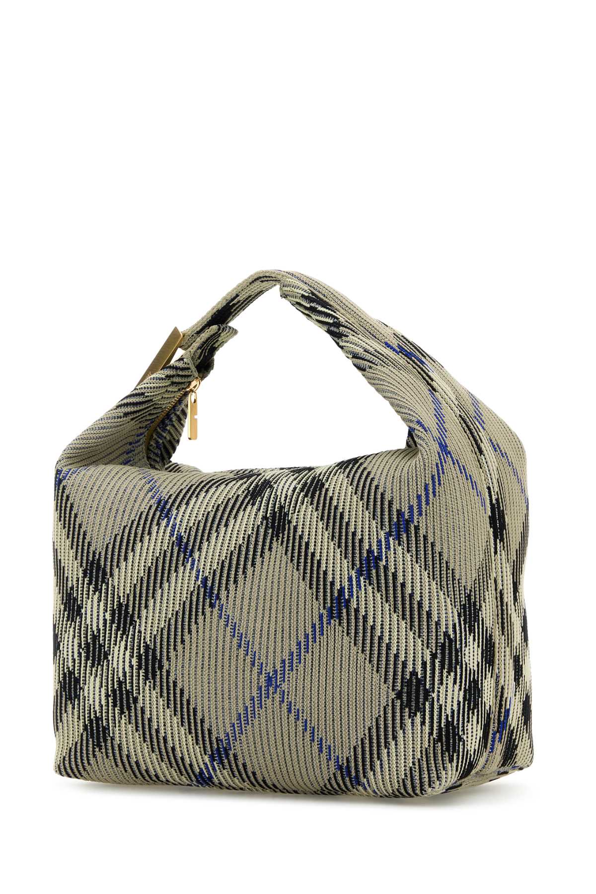 Burberry Women Embroidered Nylon Medium Peg Handbag BURBERRY
