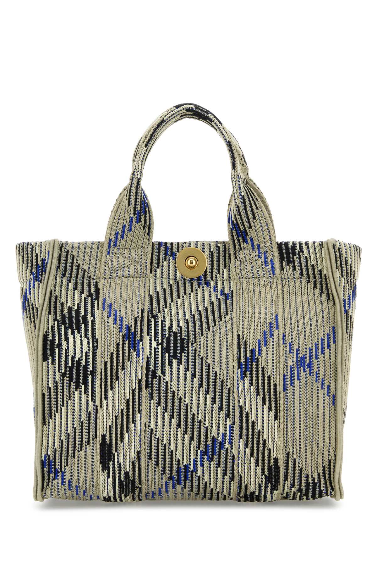 Burberry Women Embroidered Fabric Check Mini Handbag BURBERRY