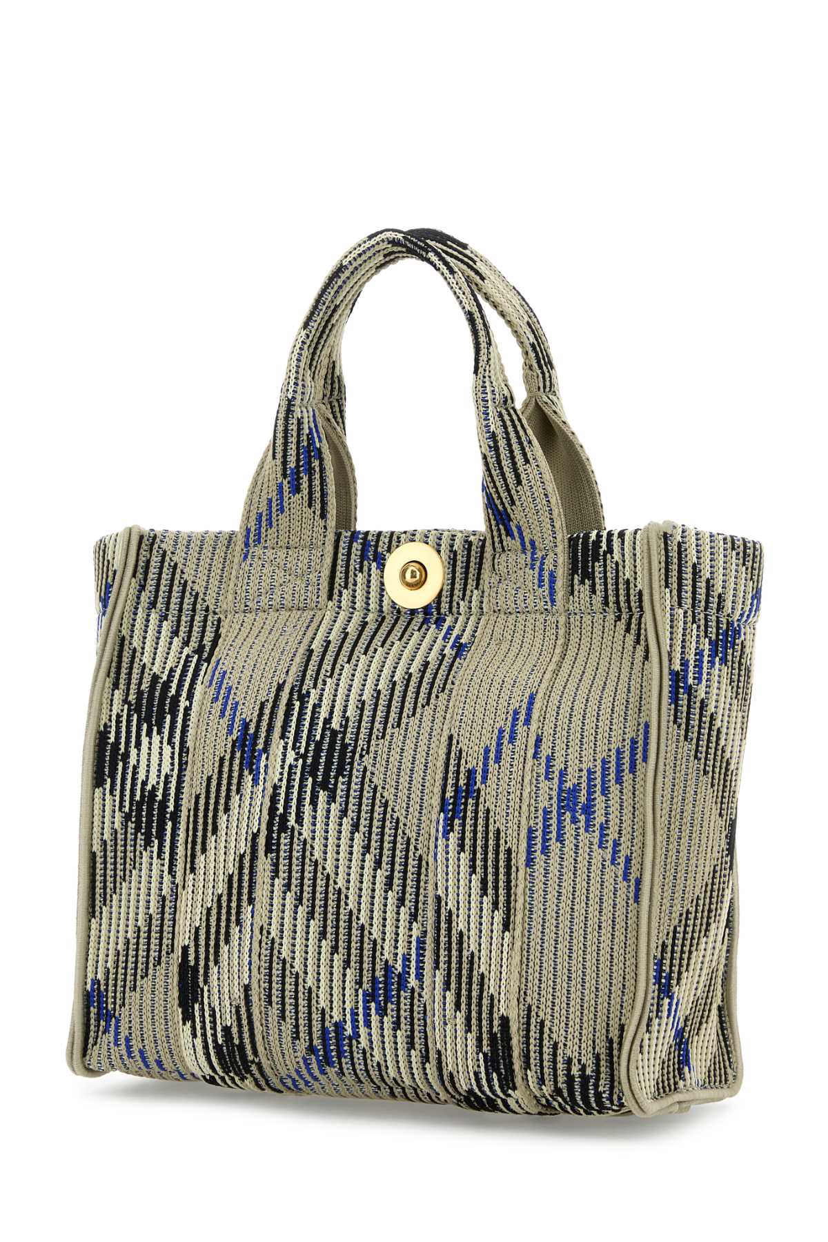 Burberry Women Embroidered Fabric Check Mini Handbag BURBERRY