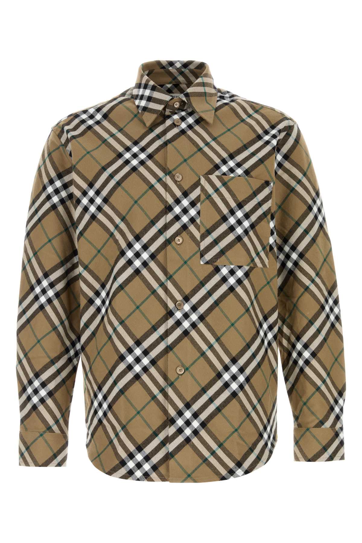 Burberry Men Embroidered Oxford Shirt BURBERRY