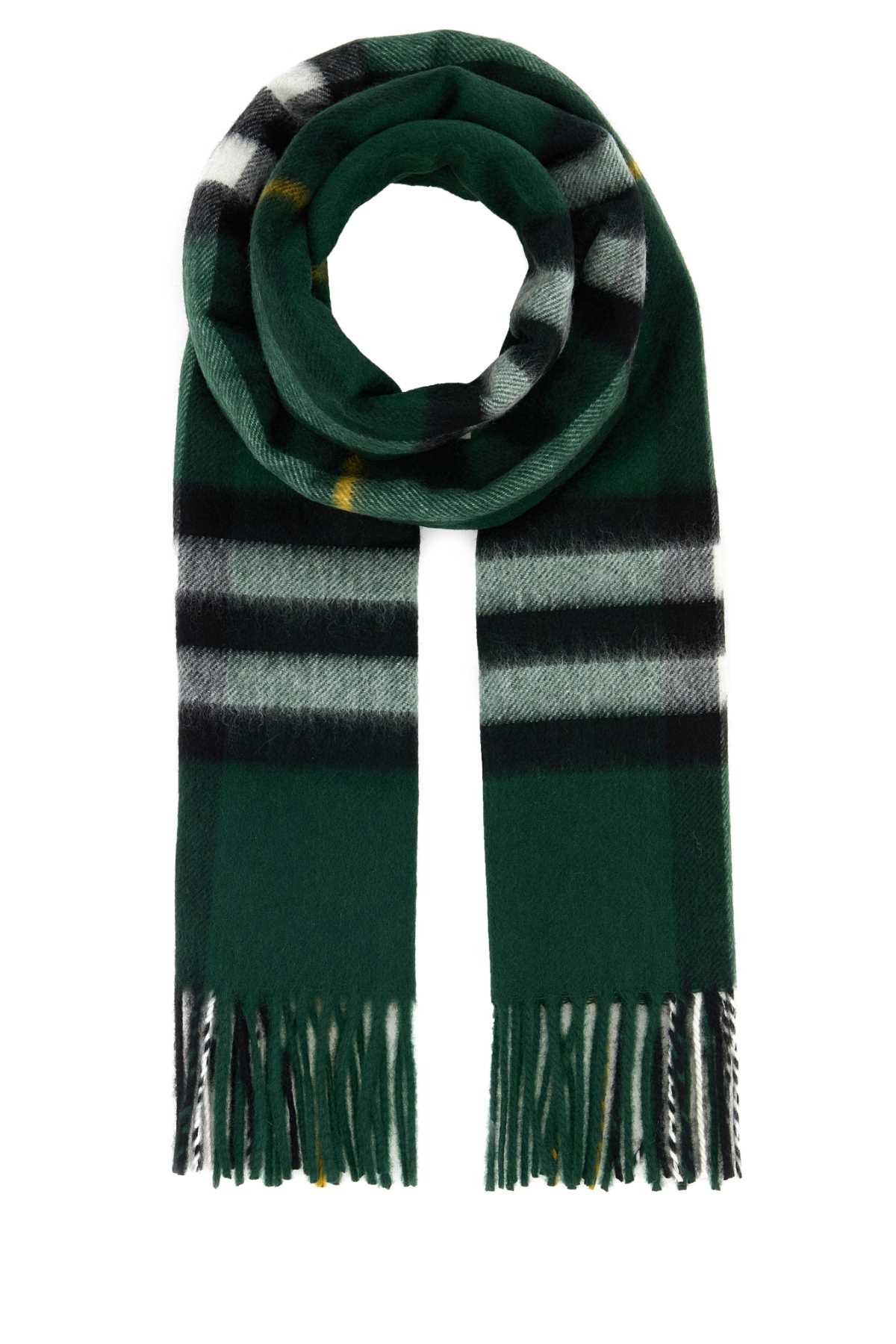 Burberry Unisex Embroidered Cashmere Scarf BURBERRY