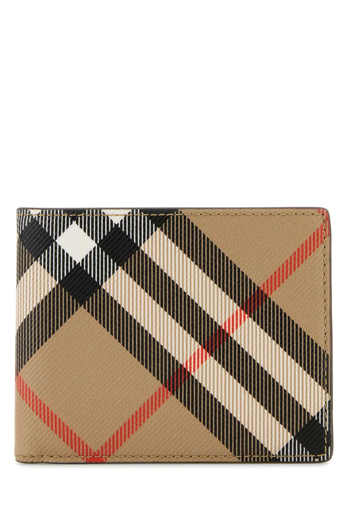 Burberry Men Printed E-Canvas Wallet BURBERRY