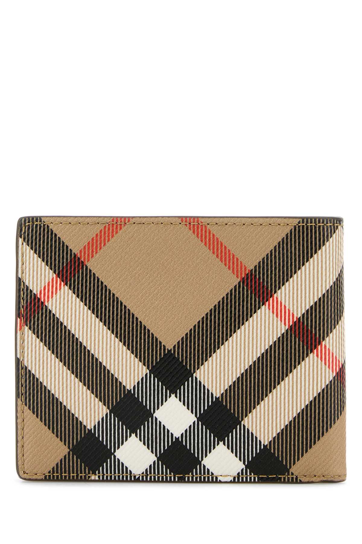 Burberry Men Printed E-Canvas Wallet BURBERRY