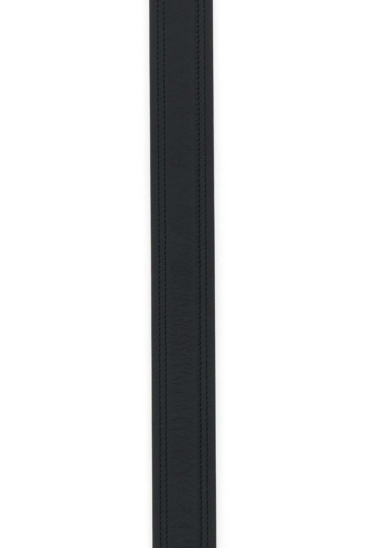 Valentino Garavani Women Black Leather Vlogo The Bold Edition Belt VALENTINO GARAVANI