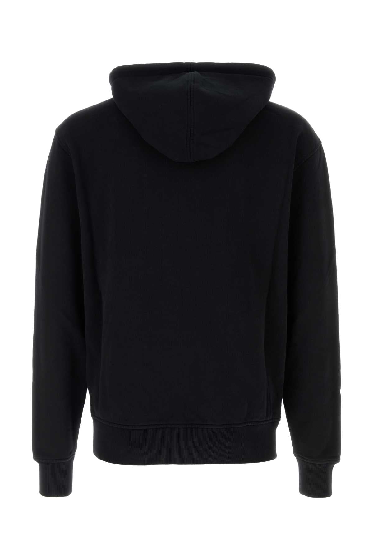 Ami Men Black Cotton Sweatshirt AMI PARIS