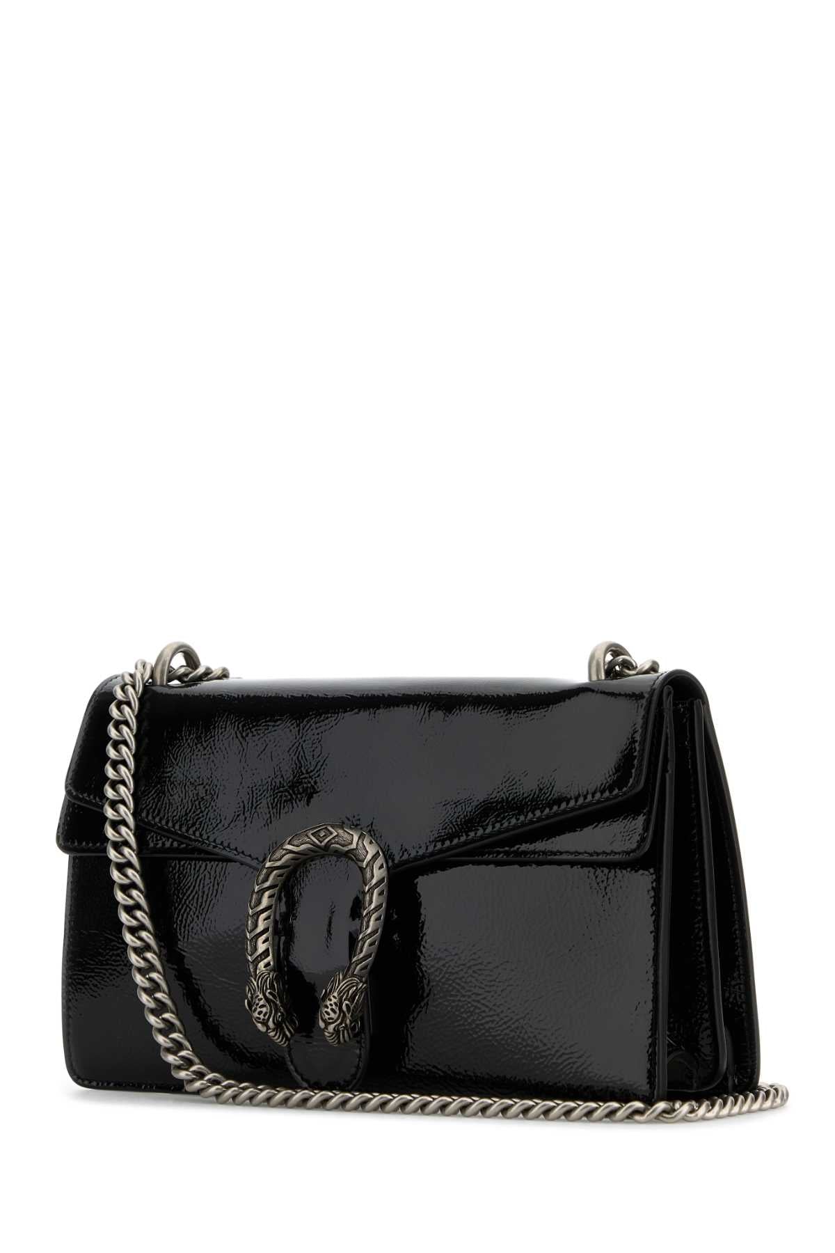 Gucci Women Black Leather Small Dionysus Shoulder Bag GUCCI