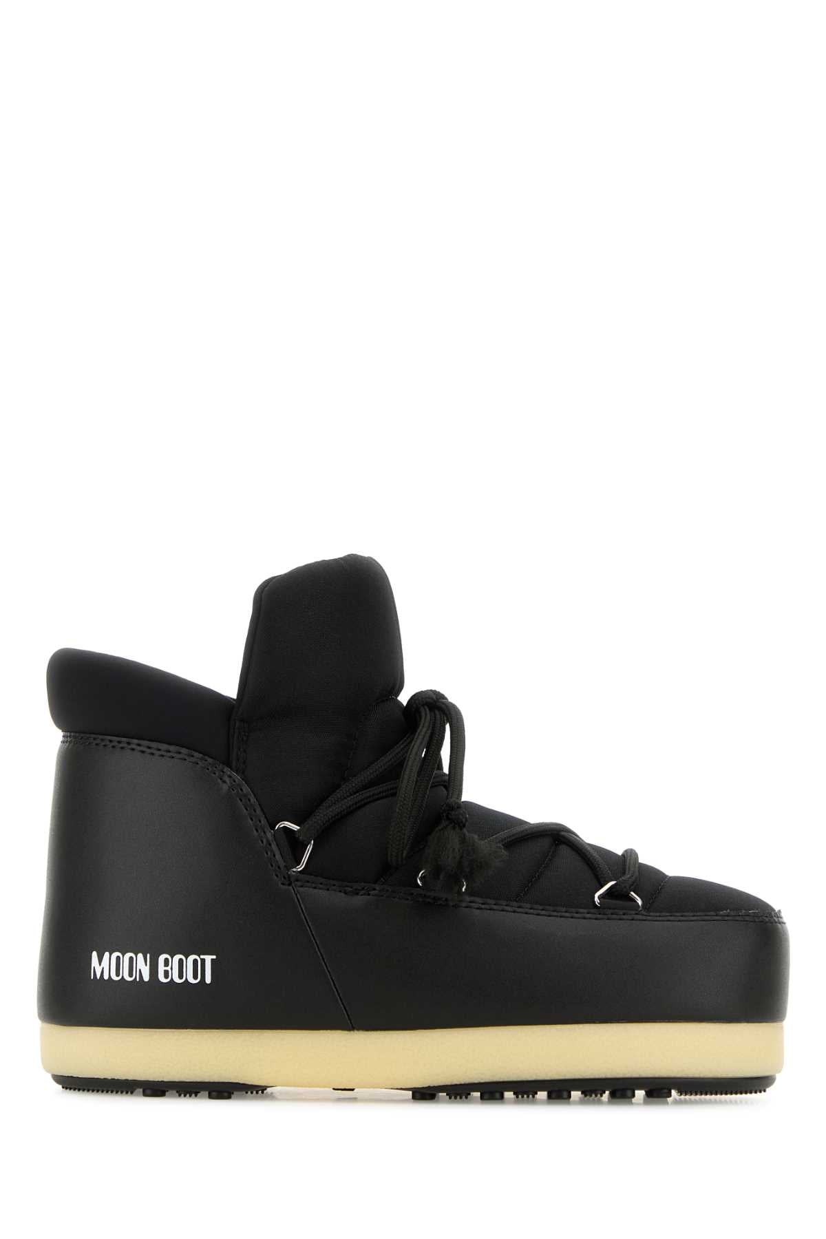 Moon Boot Unisex Black Nylon Mb Evx Pumps Ankle Boots MOON BOOT