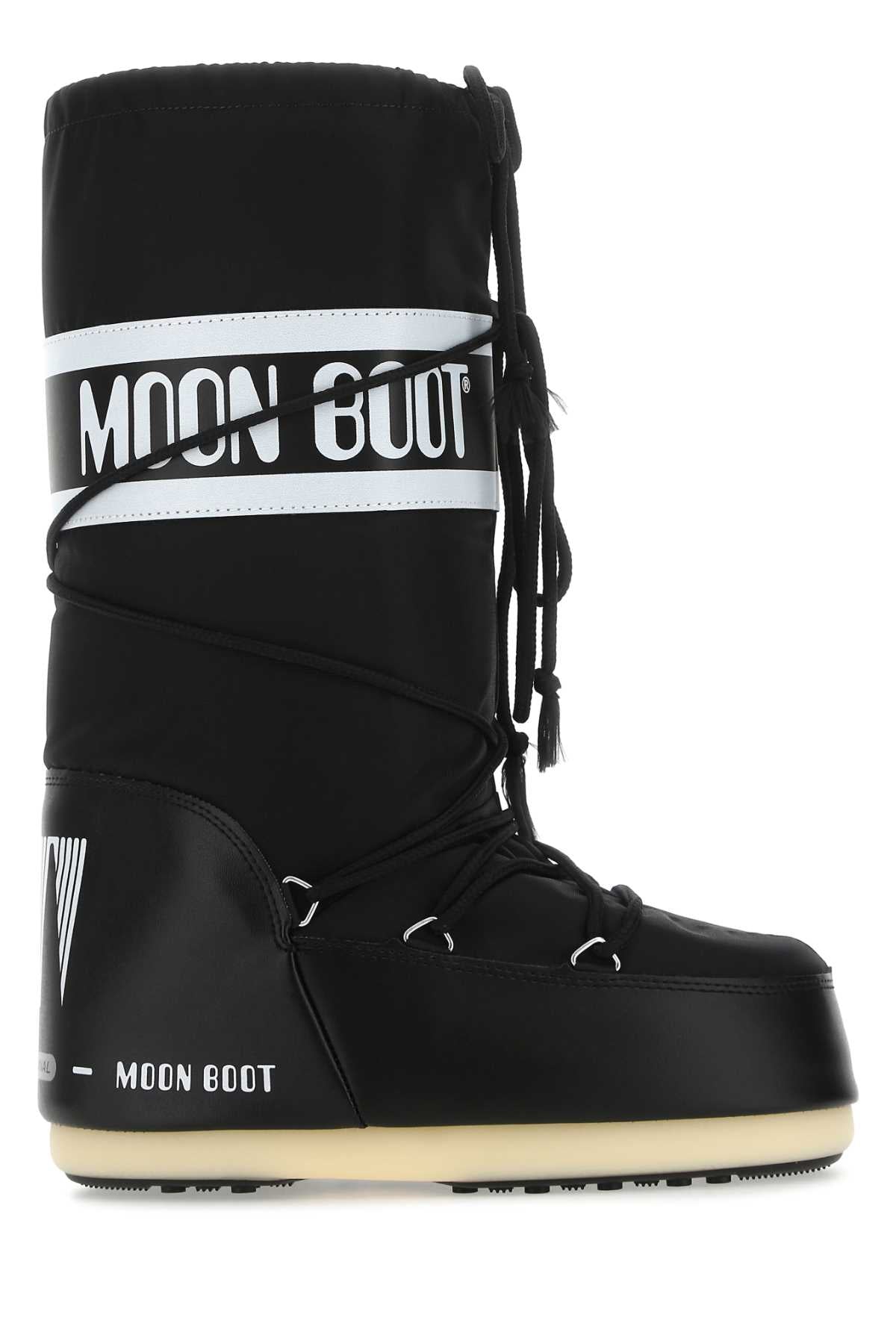 Moon Boot Unisex Black Nylon Icon Boots MOON BOOT