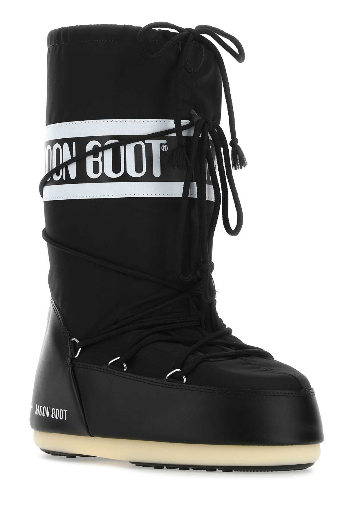 Moon Boot Unisex Black Nylon Icon Boots MOON BOOT