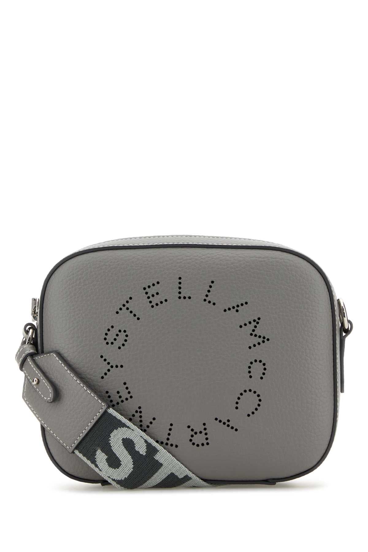 Stella Mccartney Women Grey Alter Mat Small Stella Logo Crossbody Bag STELLA MCCARTNEY