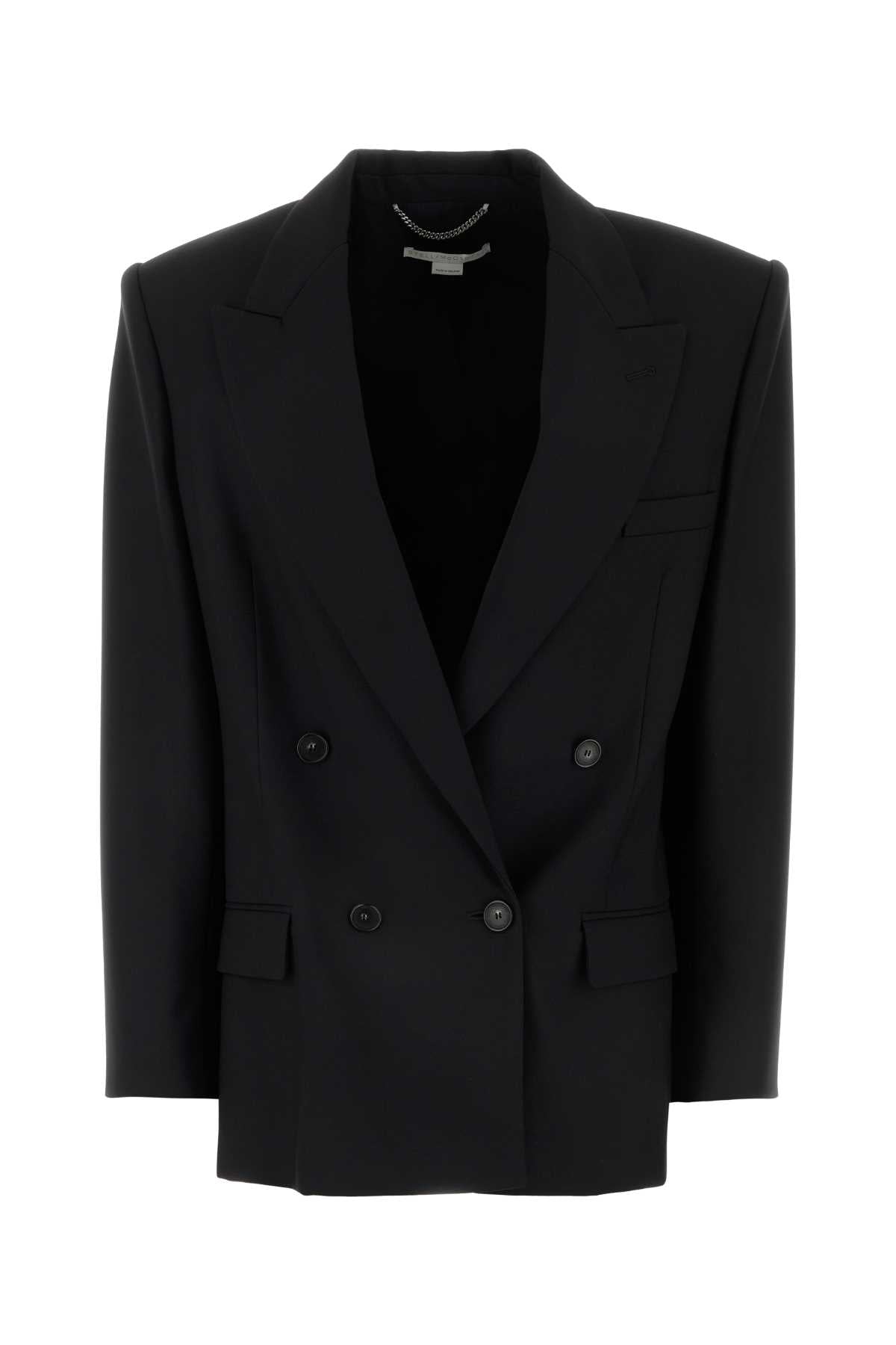 Stella Mccartney Women Black Wool Blazer STELLA MCCARTNEY