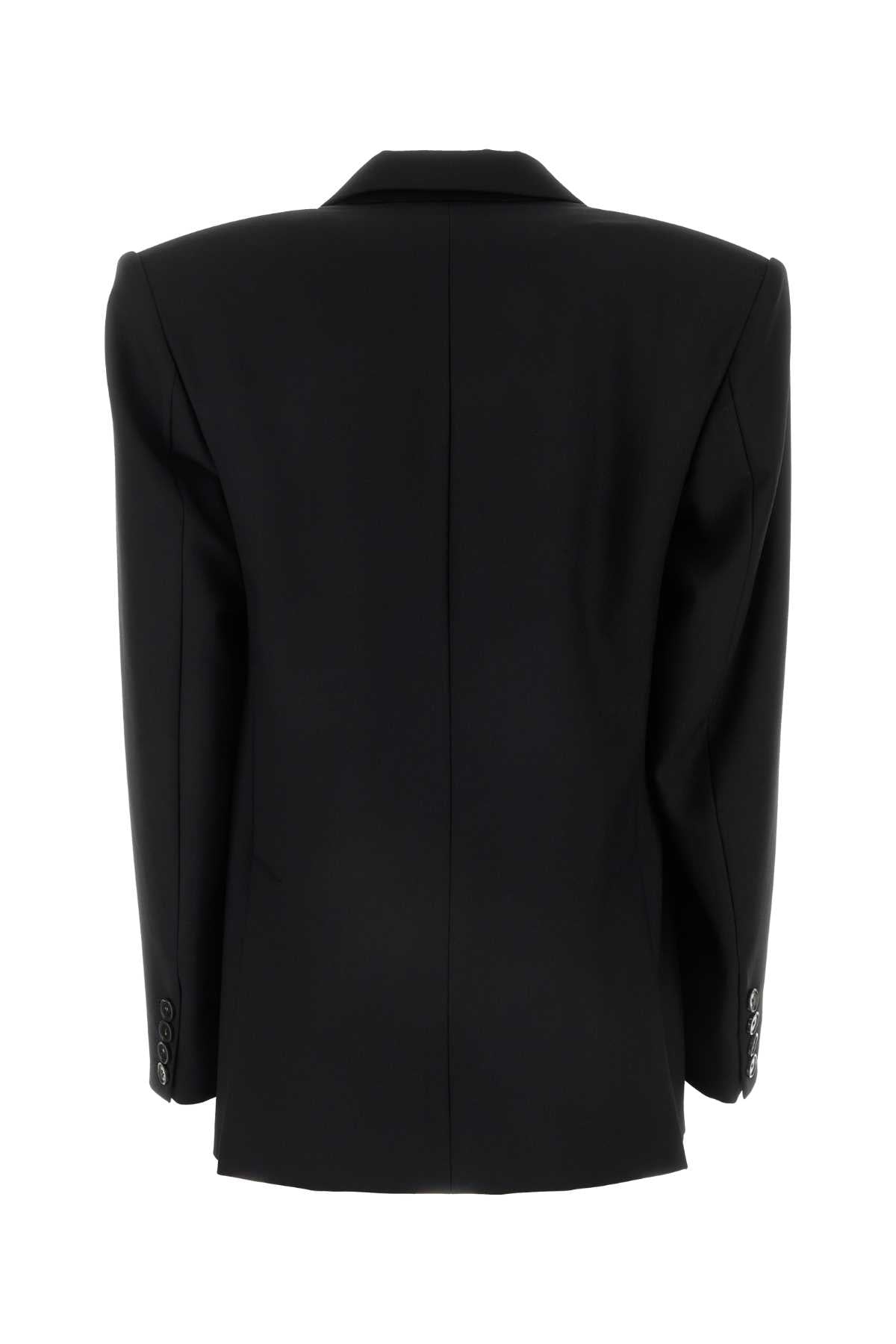 Stella Mccartney Women Black Wool Blazer STELLA MCCARTNEY