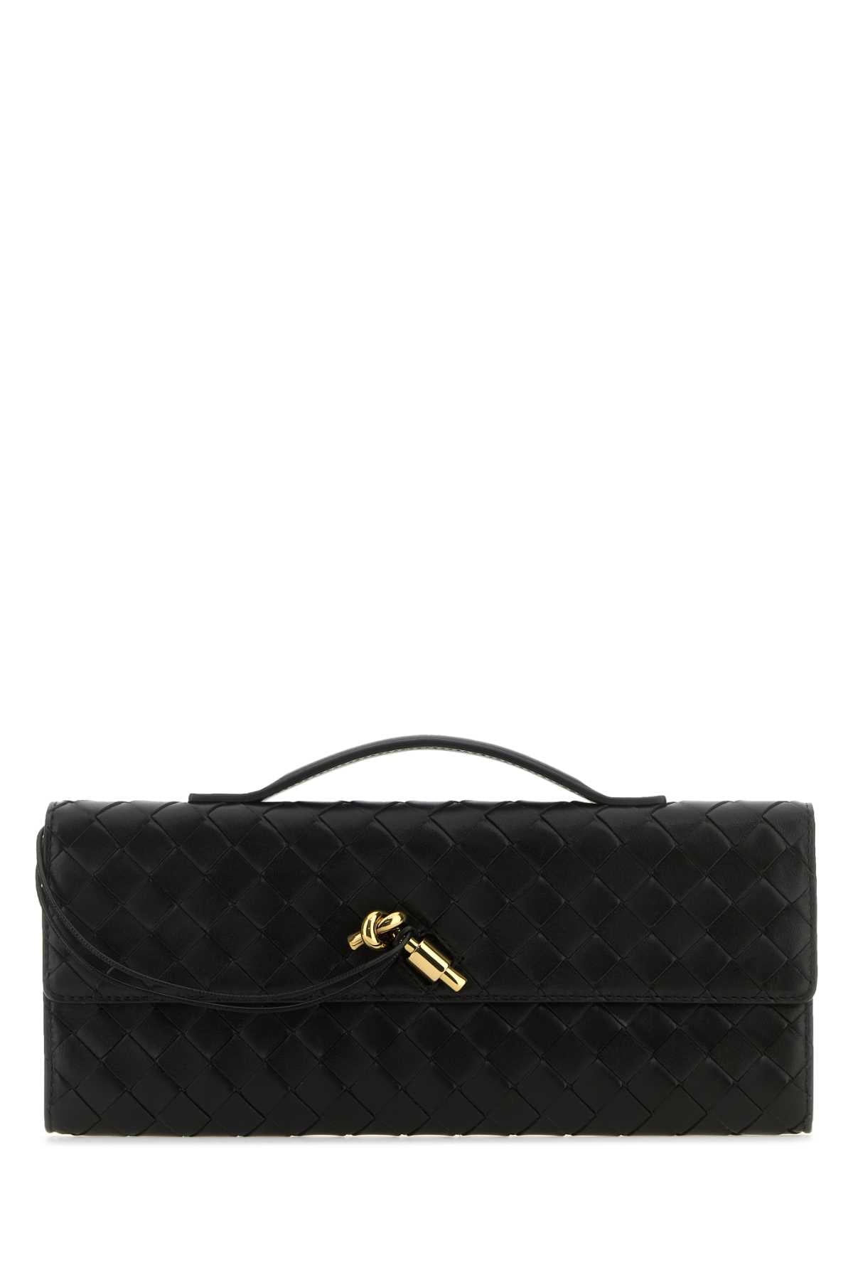 Bottega Veneta Women Black Leather Andiamo Handbag BOTTEGA VENETA
