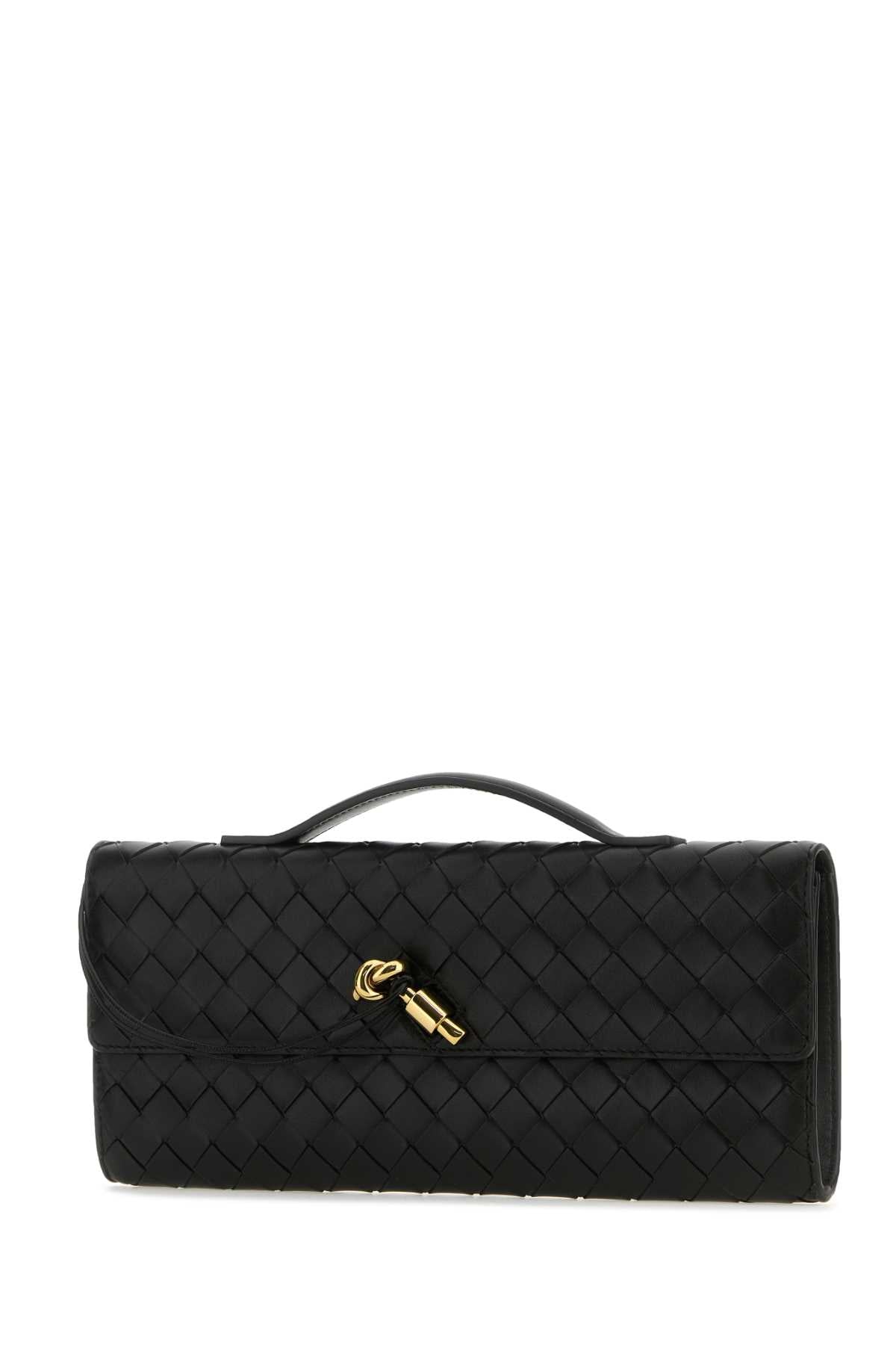 Bottega Veneta Women Black Leather Andiamo Handbag BOTTEGA VENETA