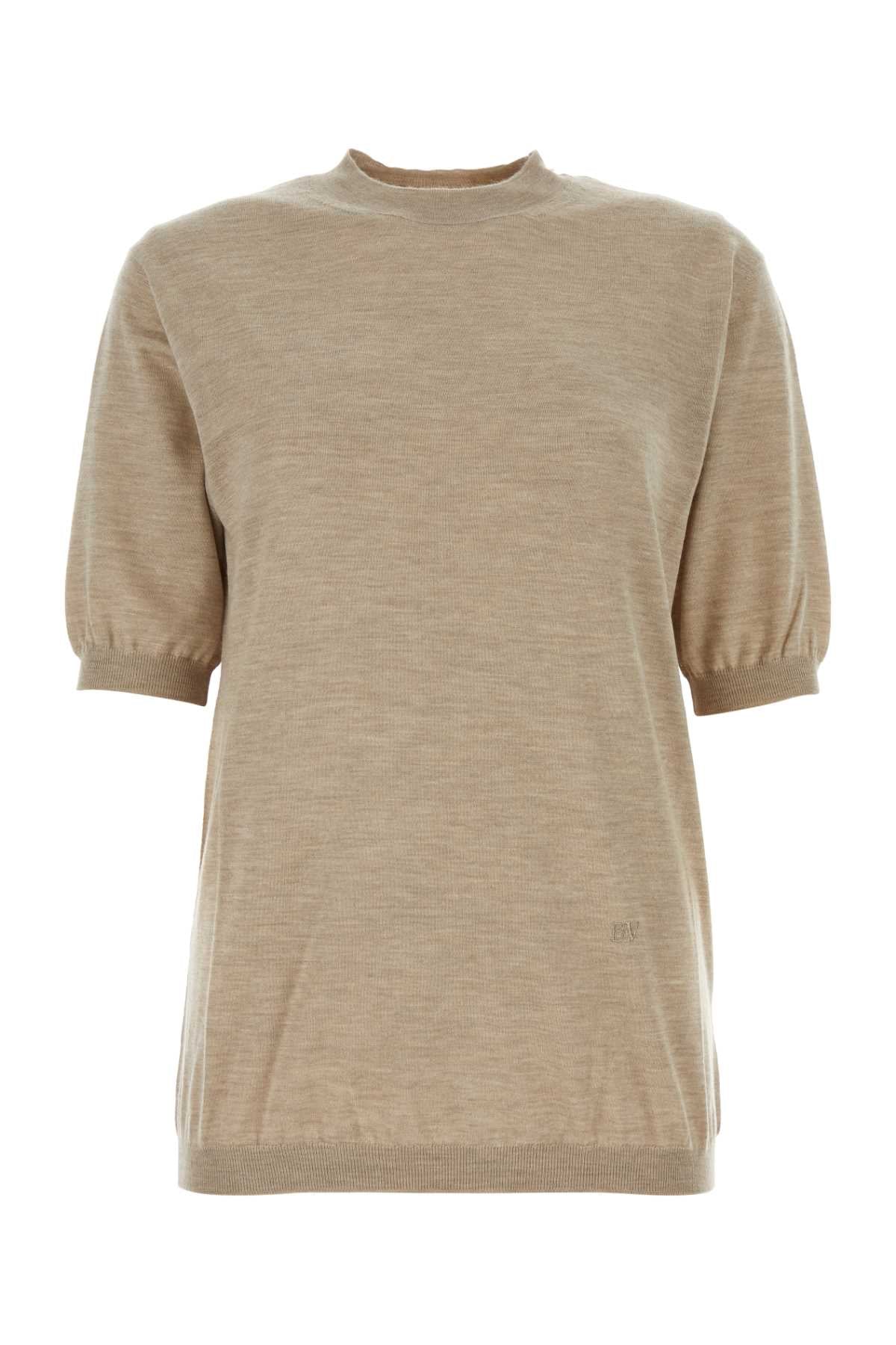 Bottega Veneta Women Cappuccino Cashmere Sweater BOTTEGA VENETA