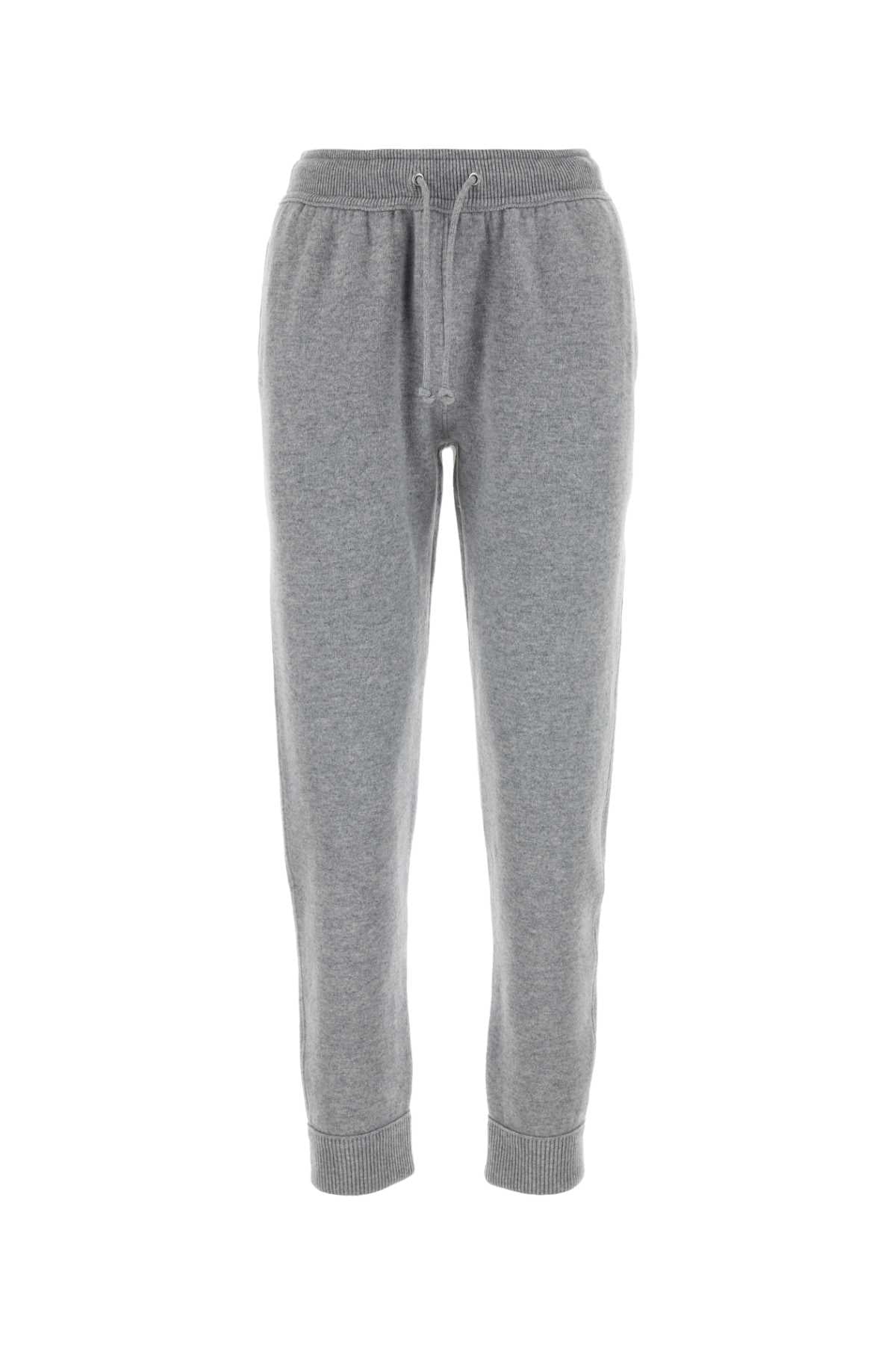Bottega Veneta Women Grey Cashmere Joggers BOTTEGA VENETA