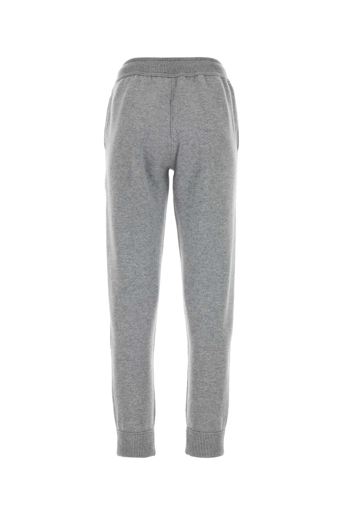 Bottega Veneta Women Grey Cashmere Joggers BOTTEGA VENETA